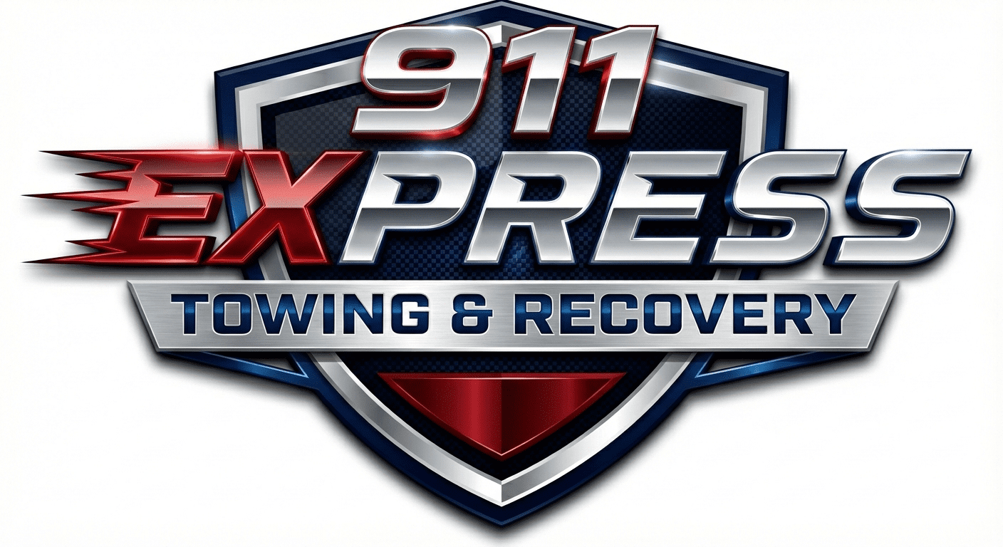 911 Express Towing & Recovery New Logo