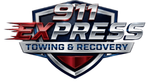 911 Express Towing & Recovery New Logo Transparent